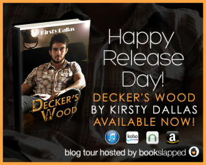 Decker’s Wood by Kirsty Dallas Release Day Blitz and Giveaway for $50 Giftcard