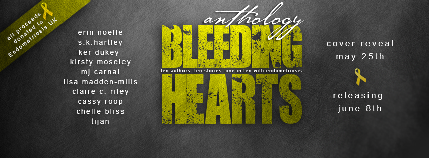 Cover reveal Bleeding Hearts Anthology