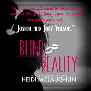 Blind Reality by Heidi McLaughlin- Teaser!