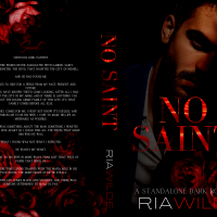 Cover Reveal: No Saint Ria Wilde